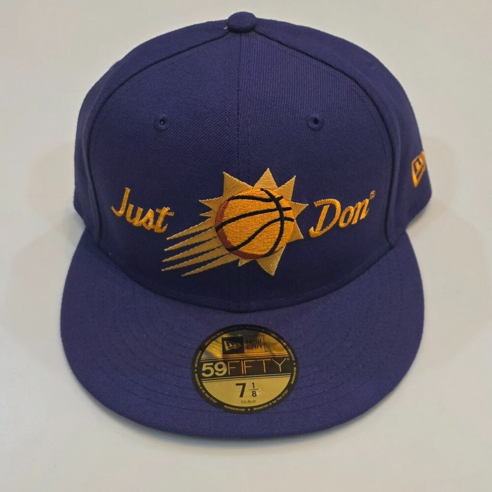 PHOENIX SUNS|New Era 59FIFTY x Just Don Purple Fitted Hat| Size 7 1/8|NWT